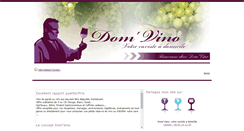 Desktop Screenshot of domvino.fr